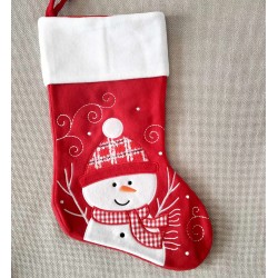 Chaussette de noel bonhomme...